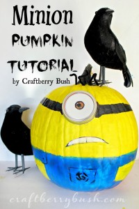 minionpumpkintutorialcraftberrybush